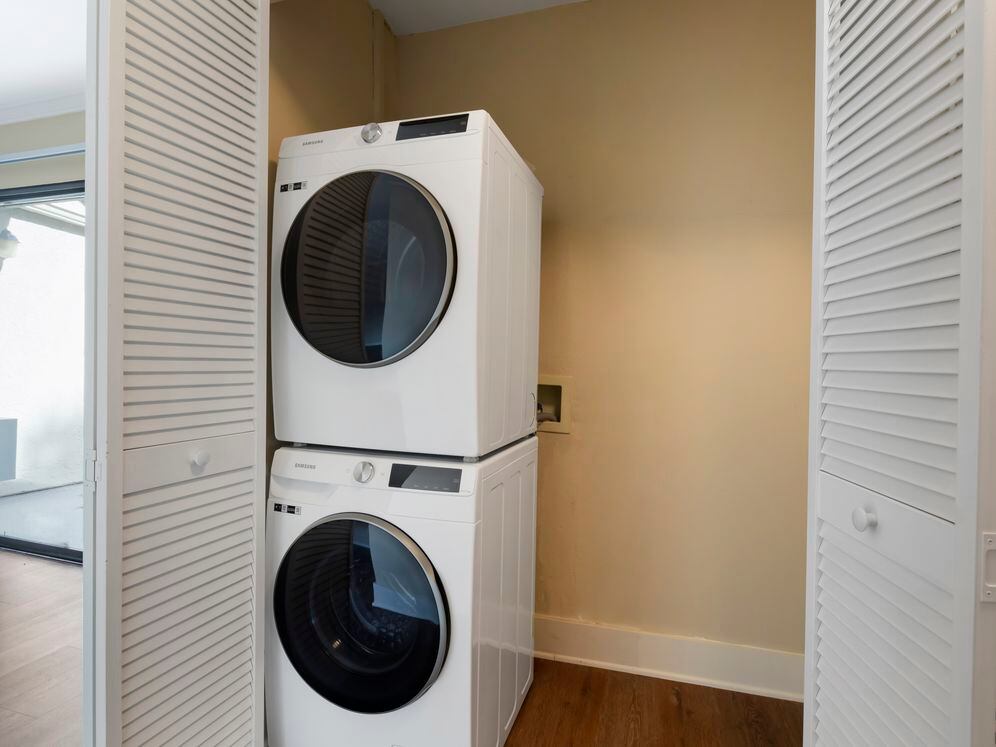 Renovated Package I washer and dryer