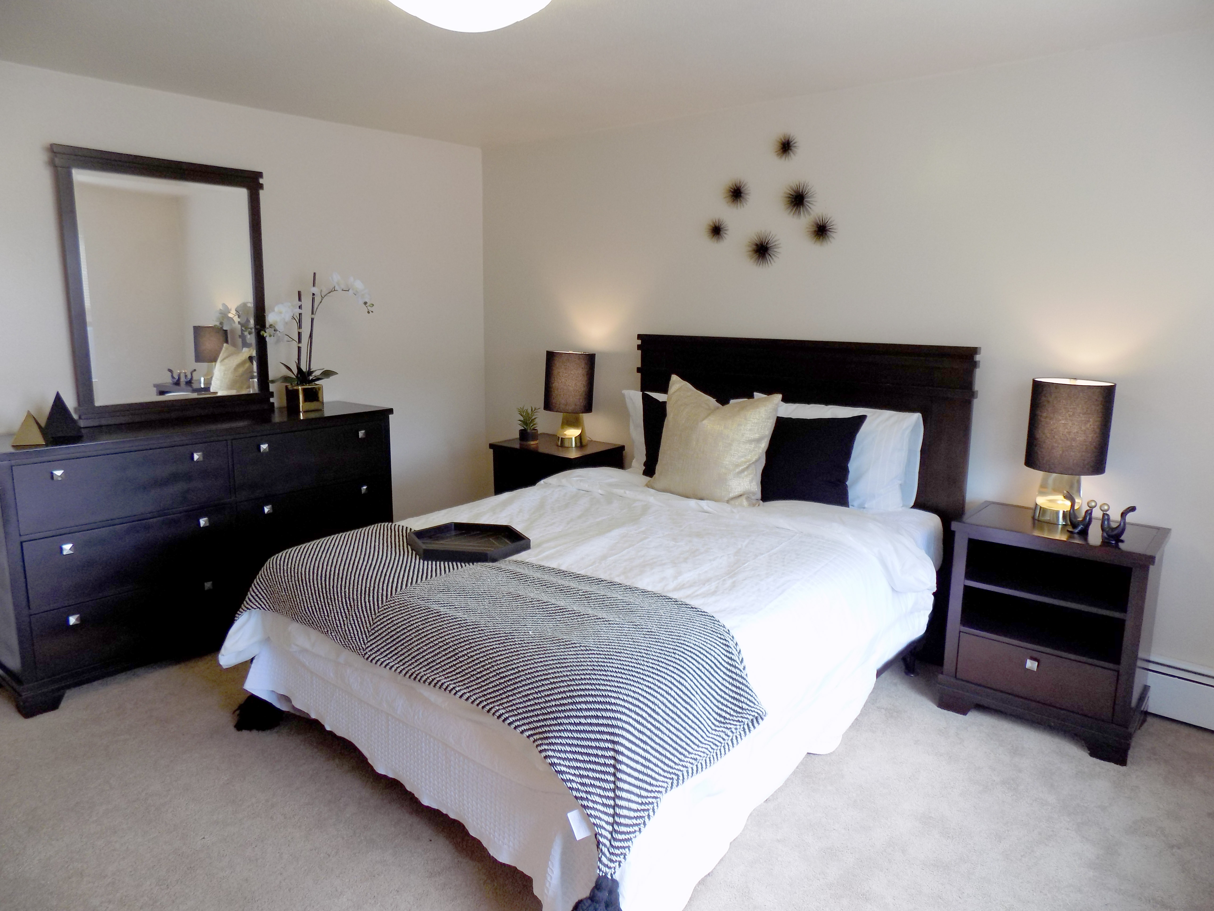 Spacious master bedroom