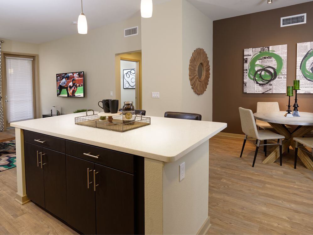 One Bedroom Apartment Kitchen Dining Area
