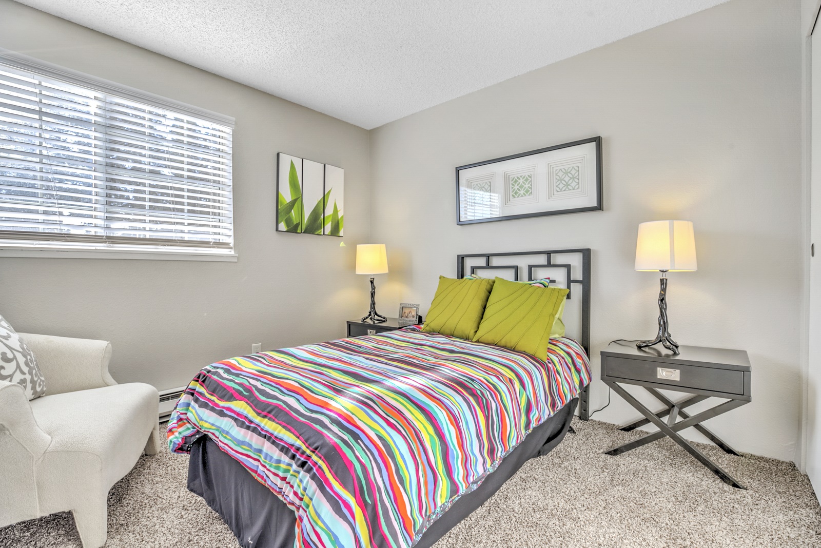 The Windsor Apartments Model Bedroom