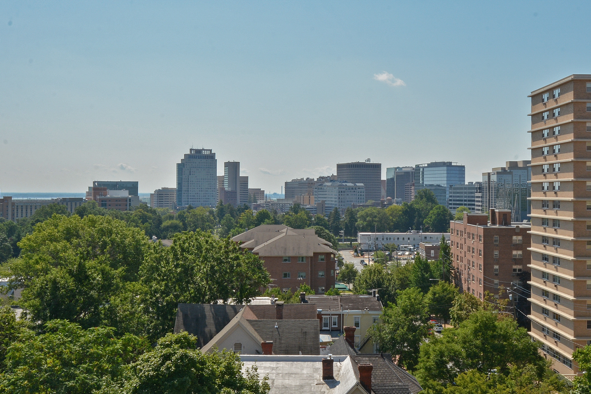 Rooftop Patio with Skyline Views