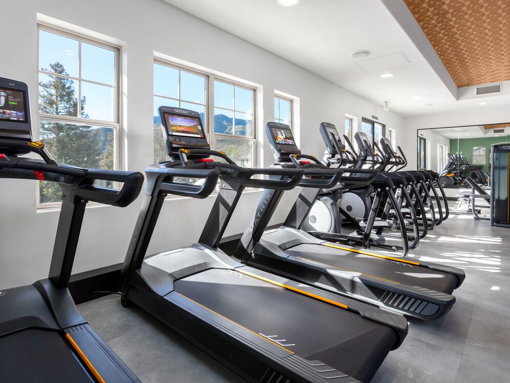 Fitness Center with Cardio Equipment