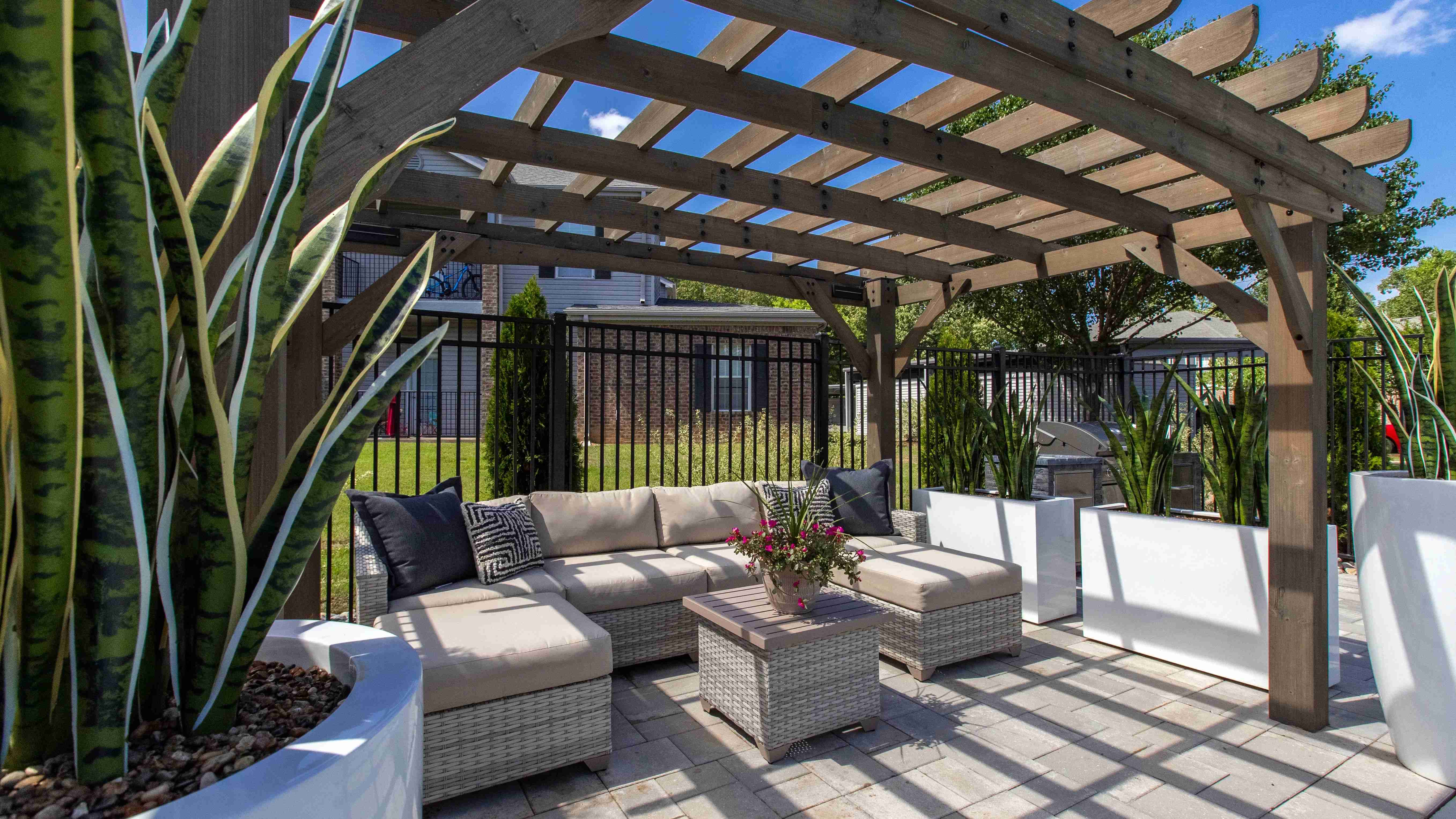 Unwind at our poolside lounge, where comfortable seating awaits - a realm for relaxation and reprieve.