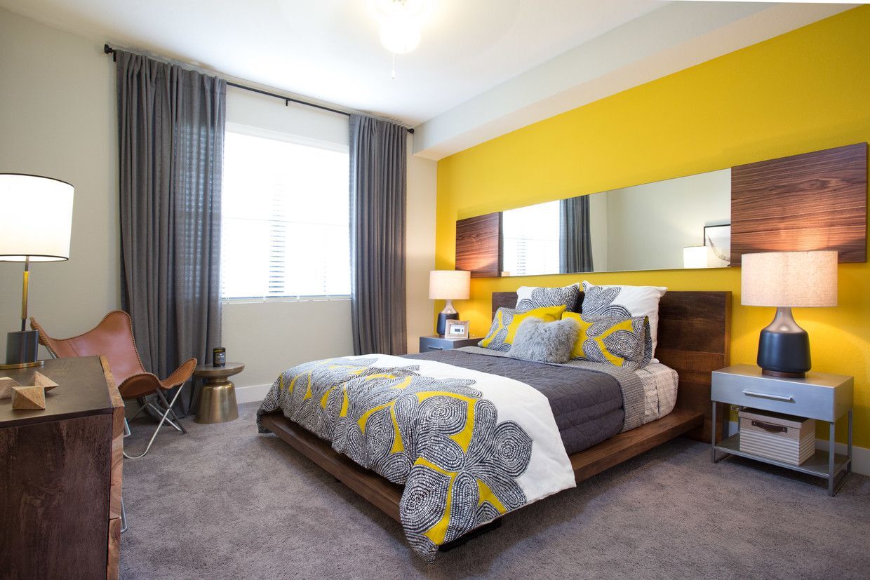 One Bedroom Master Bedroom Model