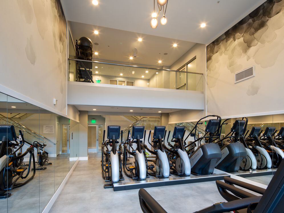 Two-level state-of-the-art fitness center