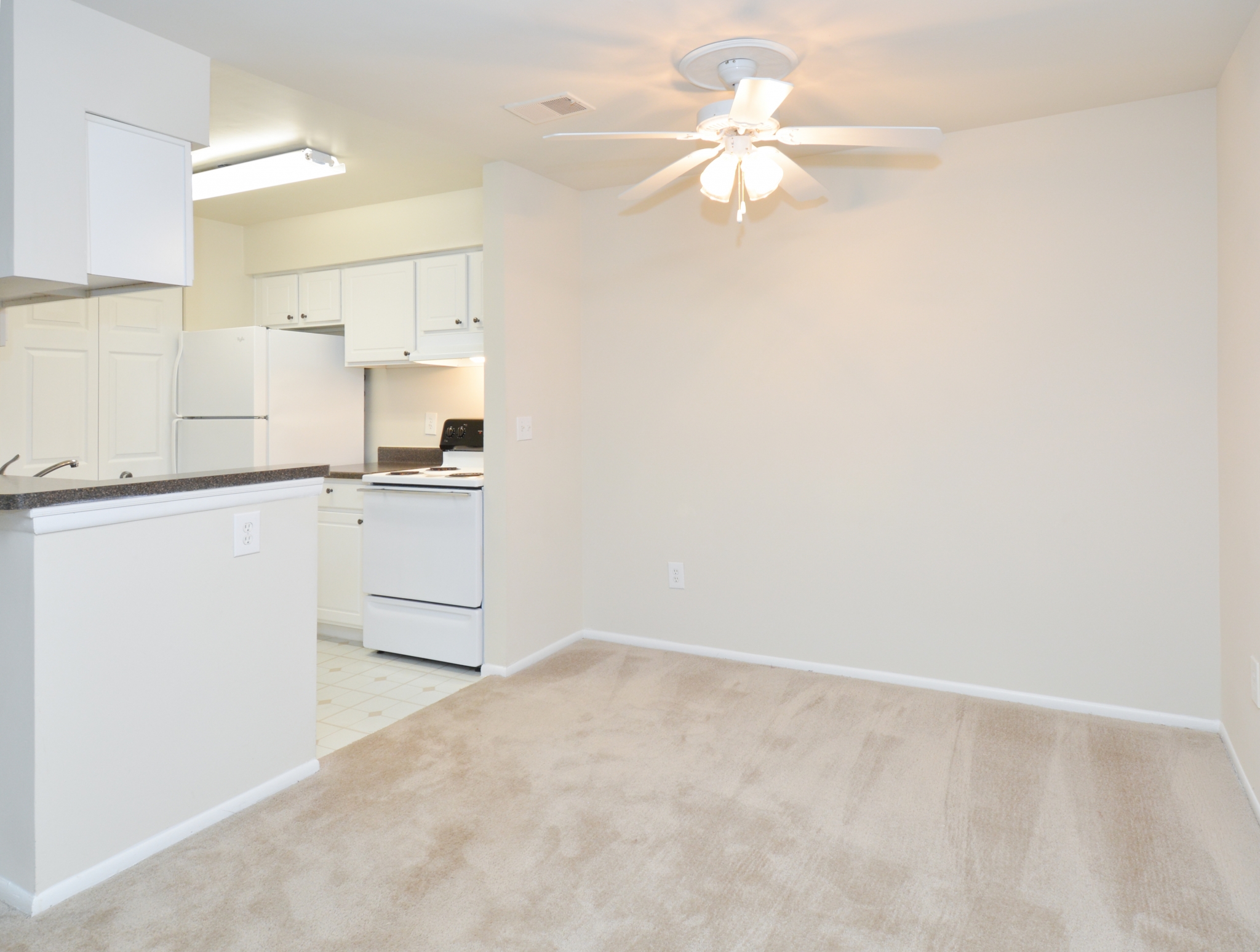 Sample Living room at Spring House