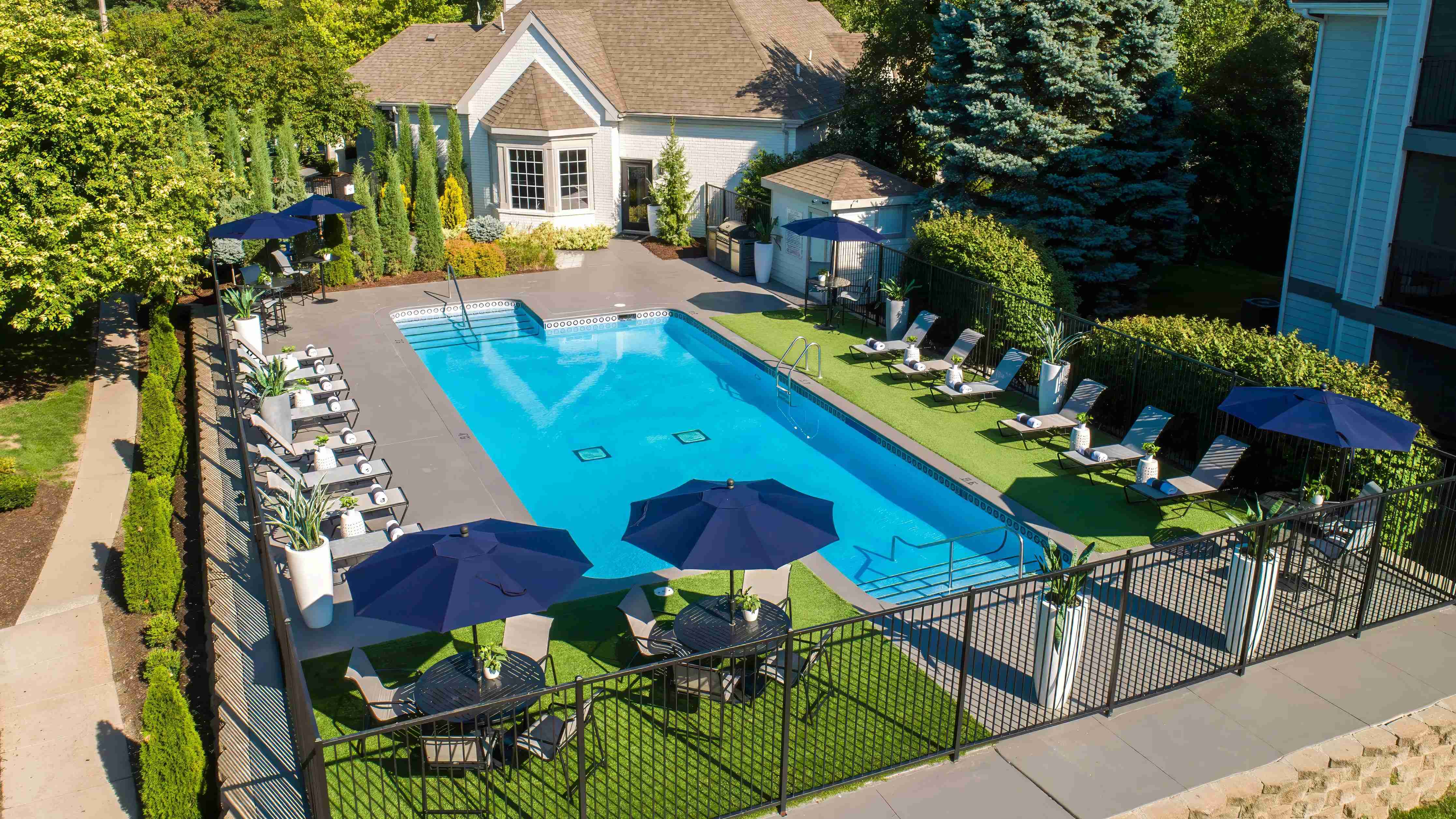 Delight in a poolside experience that brings the resort lifestyle to your doorstep.