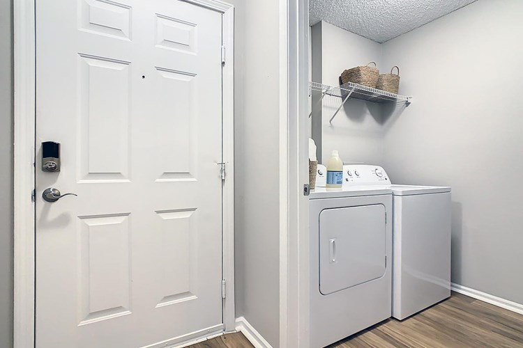 Washer and dryers are included in all apartment homes.