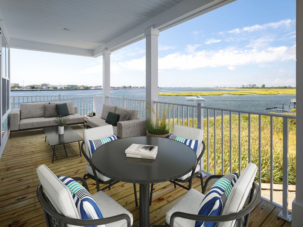 Signature Collection balcony with waterfront view