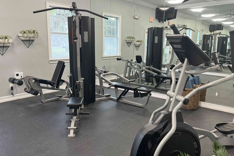 Our fitness center includes all the weight training and cardio equipment you need for a full body workout.
