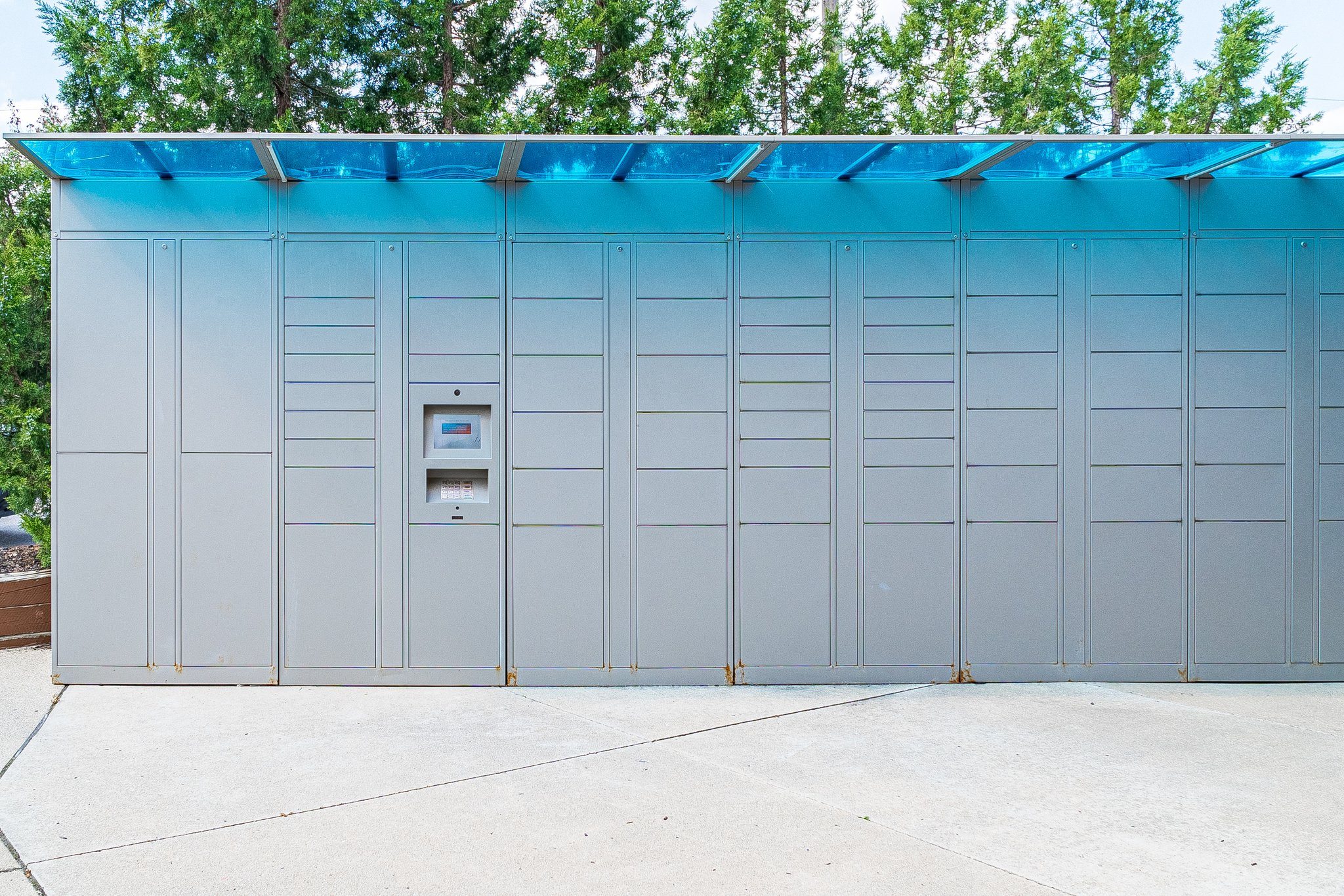 24/7 secured Package Lockers at Franklin River Apartments in Southfield, MI