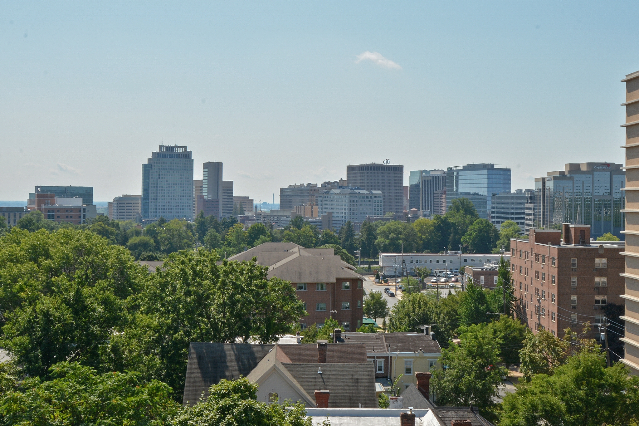 Rooftop Patio with Skyline Views