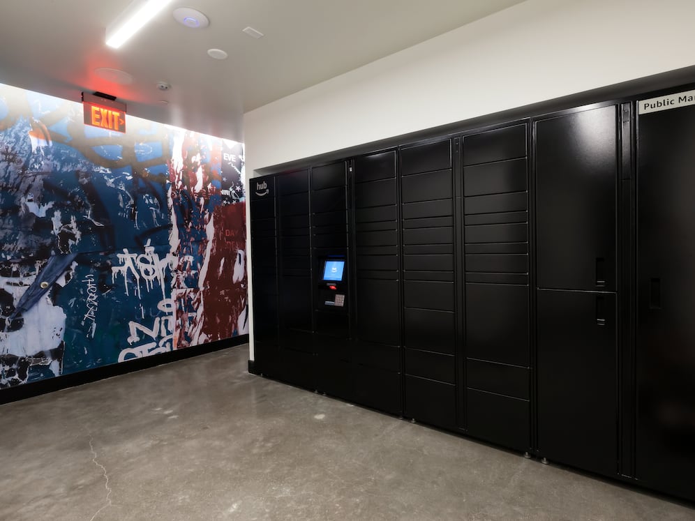 Amazon Hub Package Lockers
