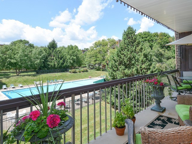 Spacious balconies and patios