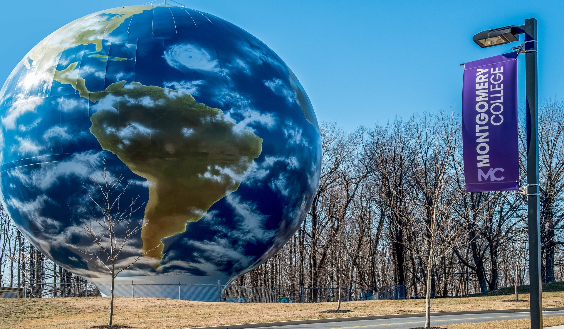 Close to Montgomery college campus