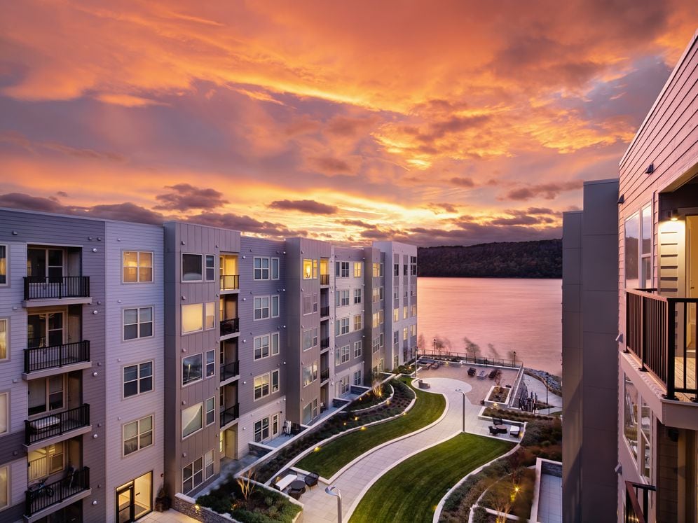 Riverwalk Access and Hudson River Views