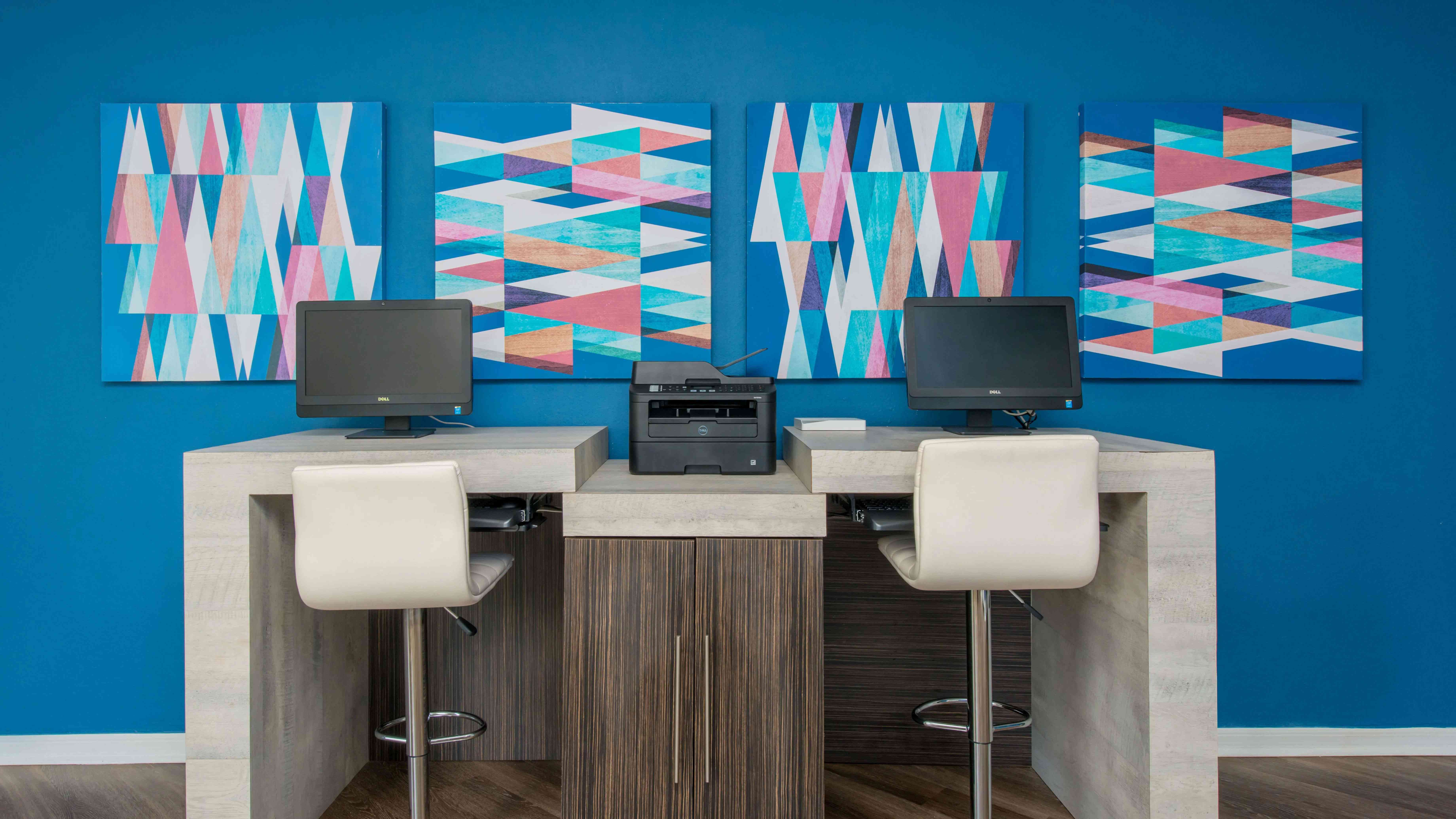 Enjoy the added perk of free printing at our on-site business center. We make life easier with convenient amenities for our residents. 