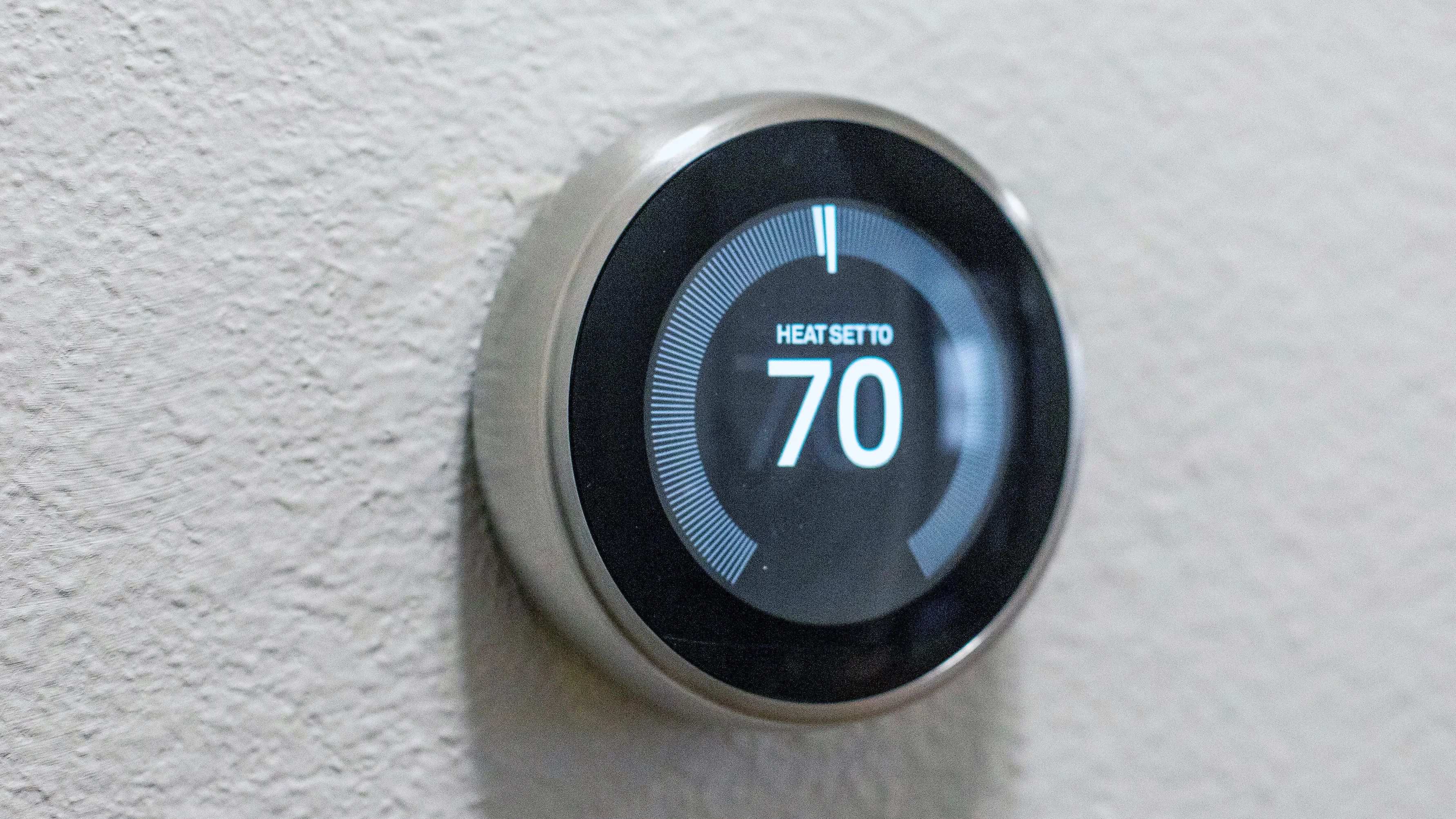 Experience smart living with the nest smart thermostat - a seamless blend of convenience and energy.