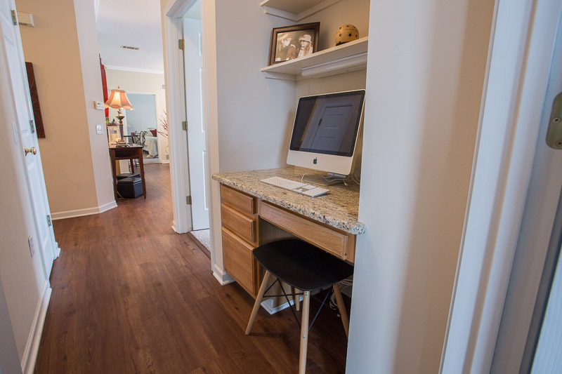 Built-In Computer Desk