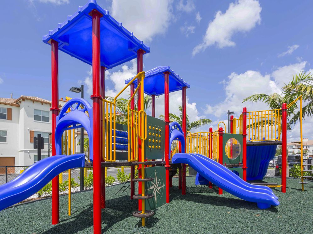 Children's outdoor play area