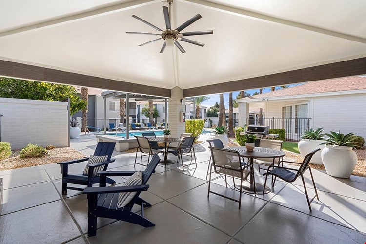 Work on your Arizona tan while enjoying our oasis hidden in the desert.