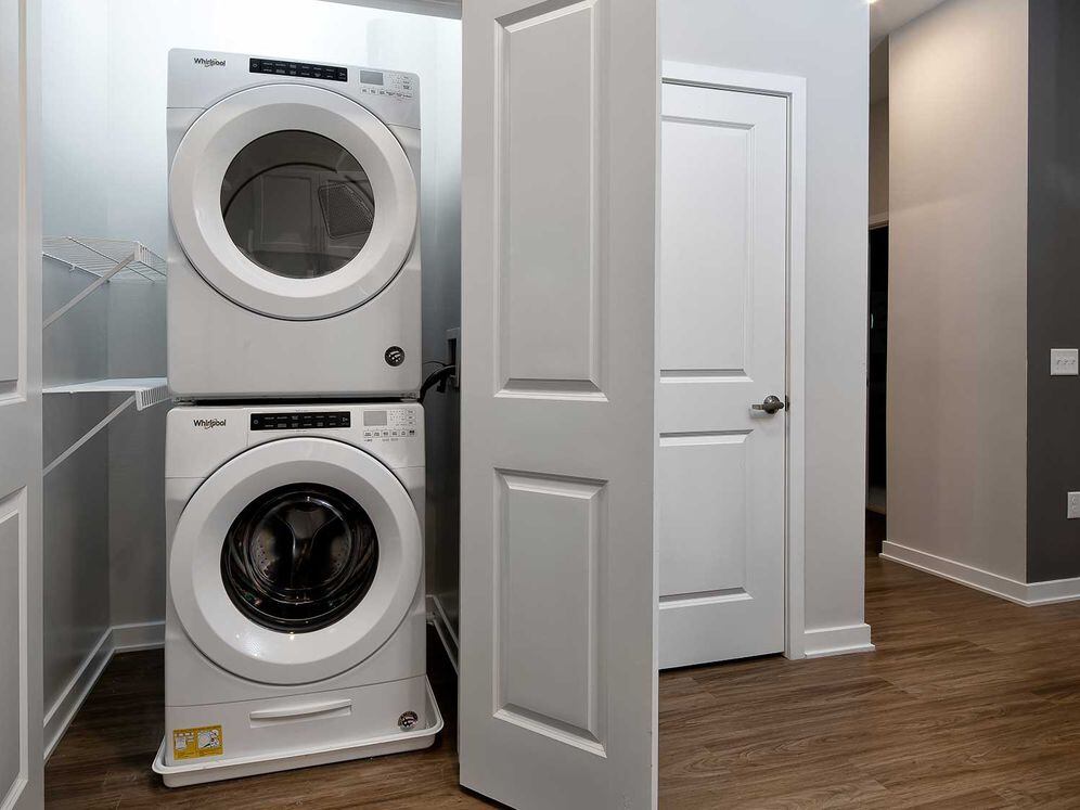 In home washers and dryers