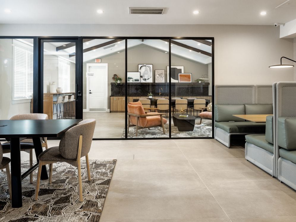 Lobby and resident lounge