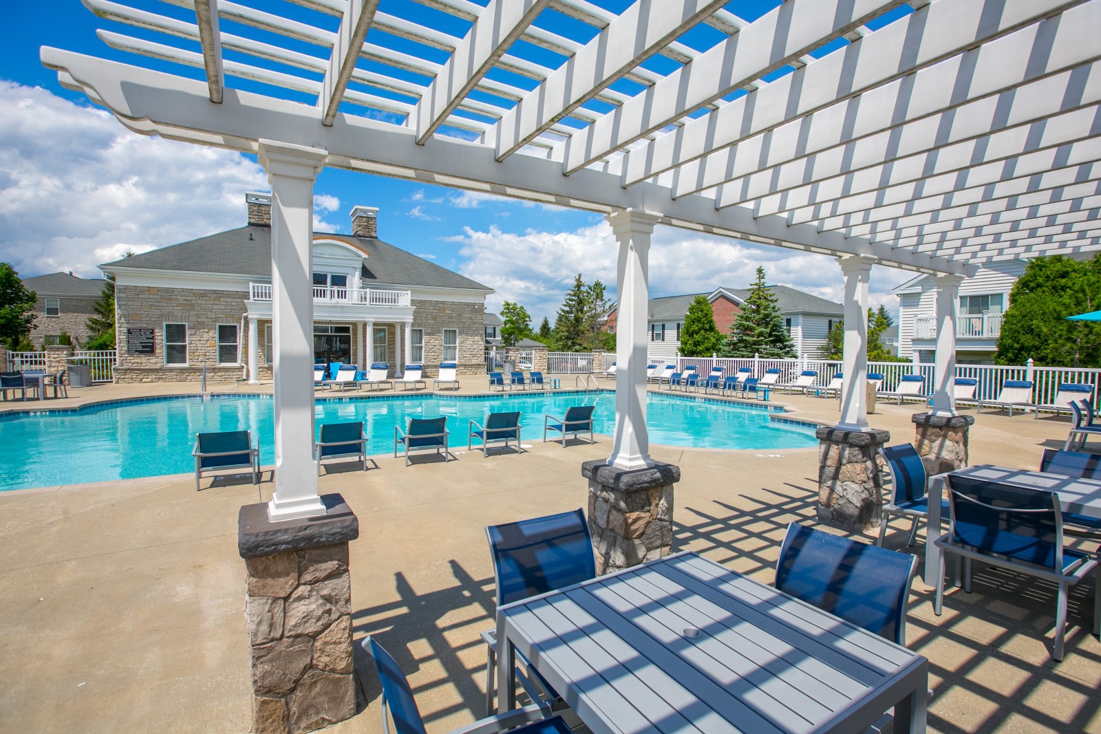 Poolside WiFi at TheResidence at Barrington in Aurora, Ohio