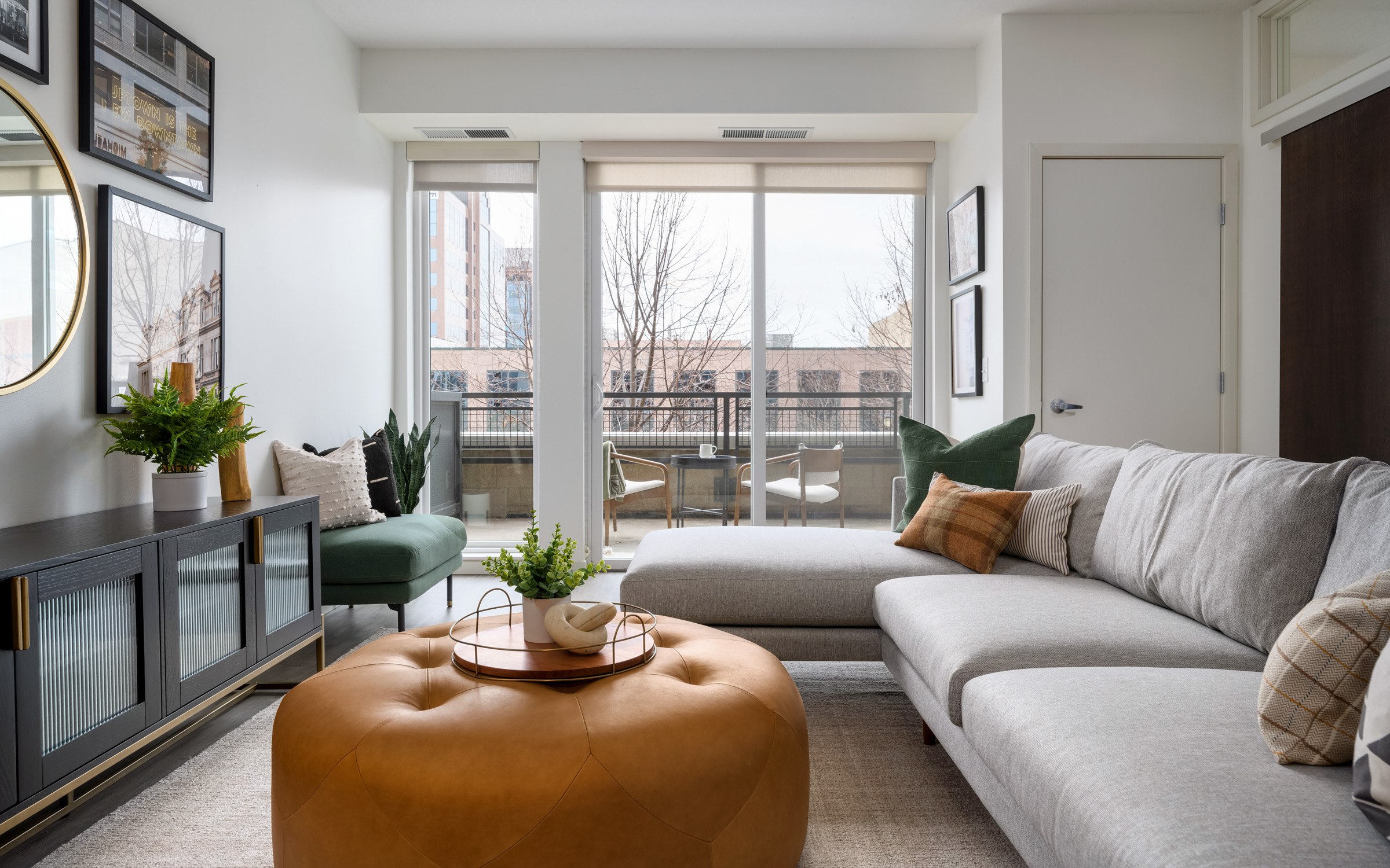 Natural Light from Private Balcony