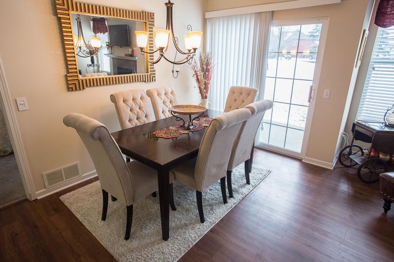Dining Room with Patio Access