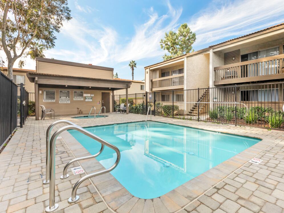 Swimming pool and sundeck