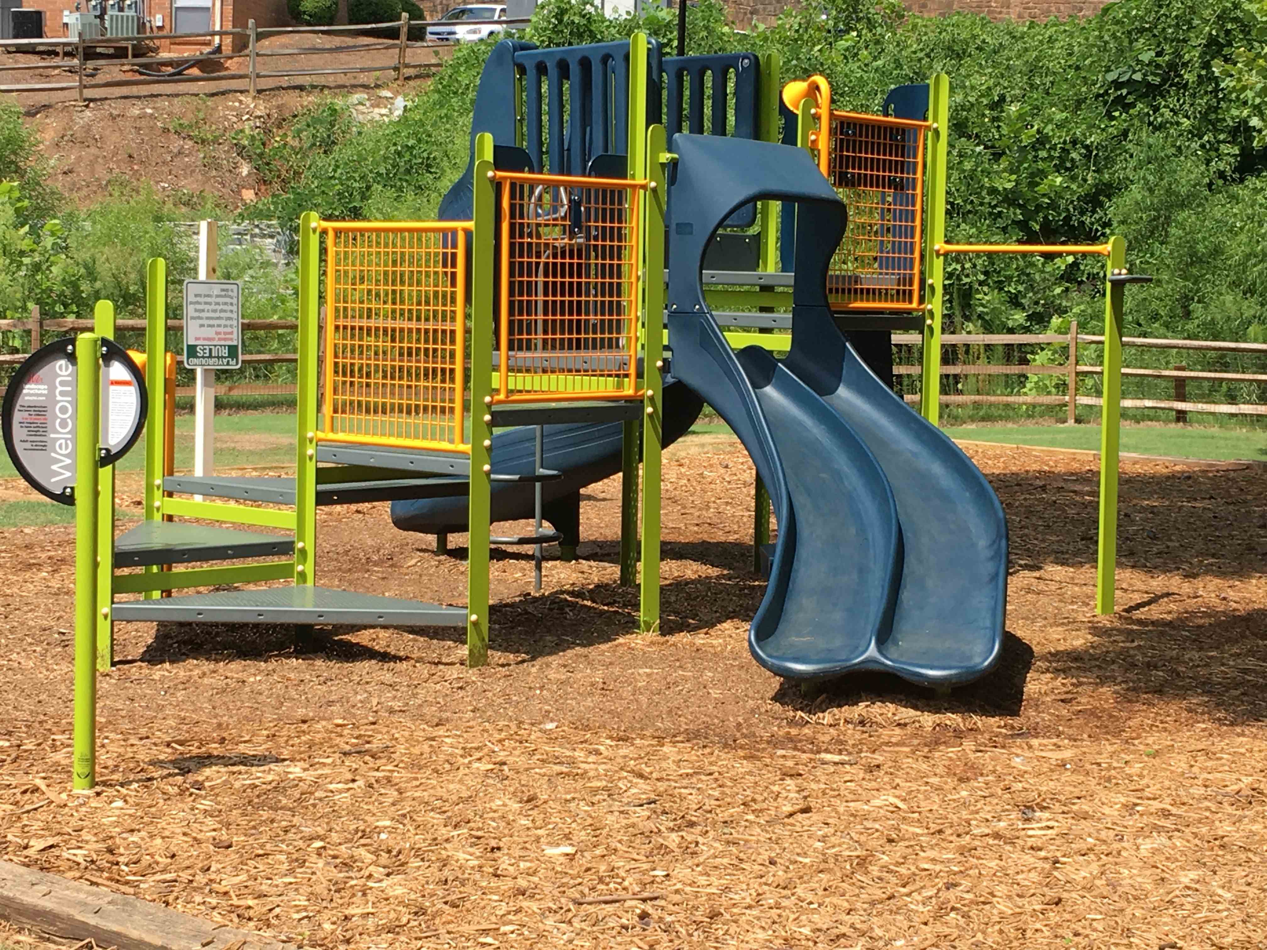 Your kids will enjoy our playground.