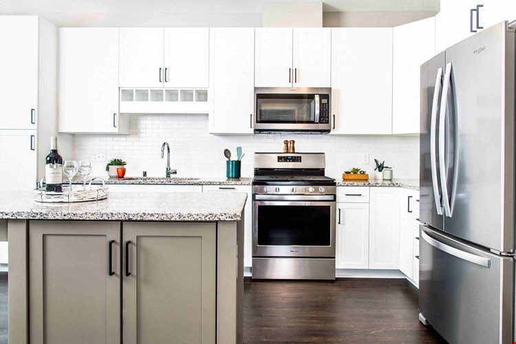 One-Bedroom Apartment Kitchen