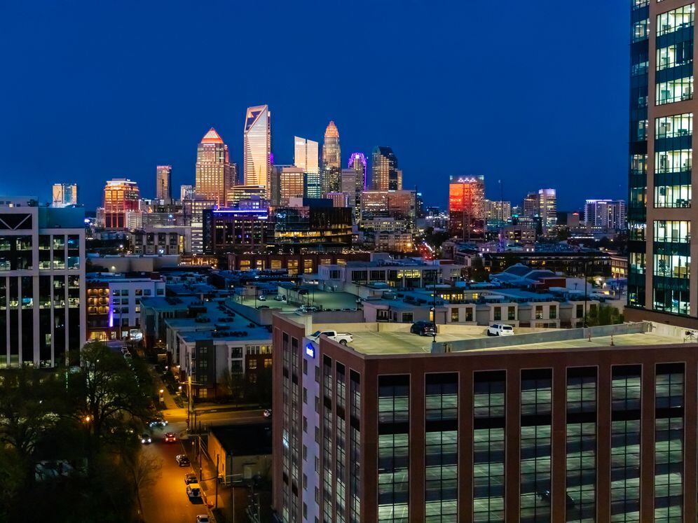 Views of Downtown Charlotte