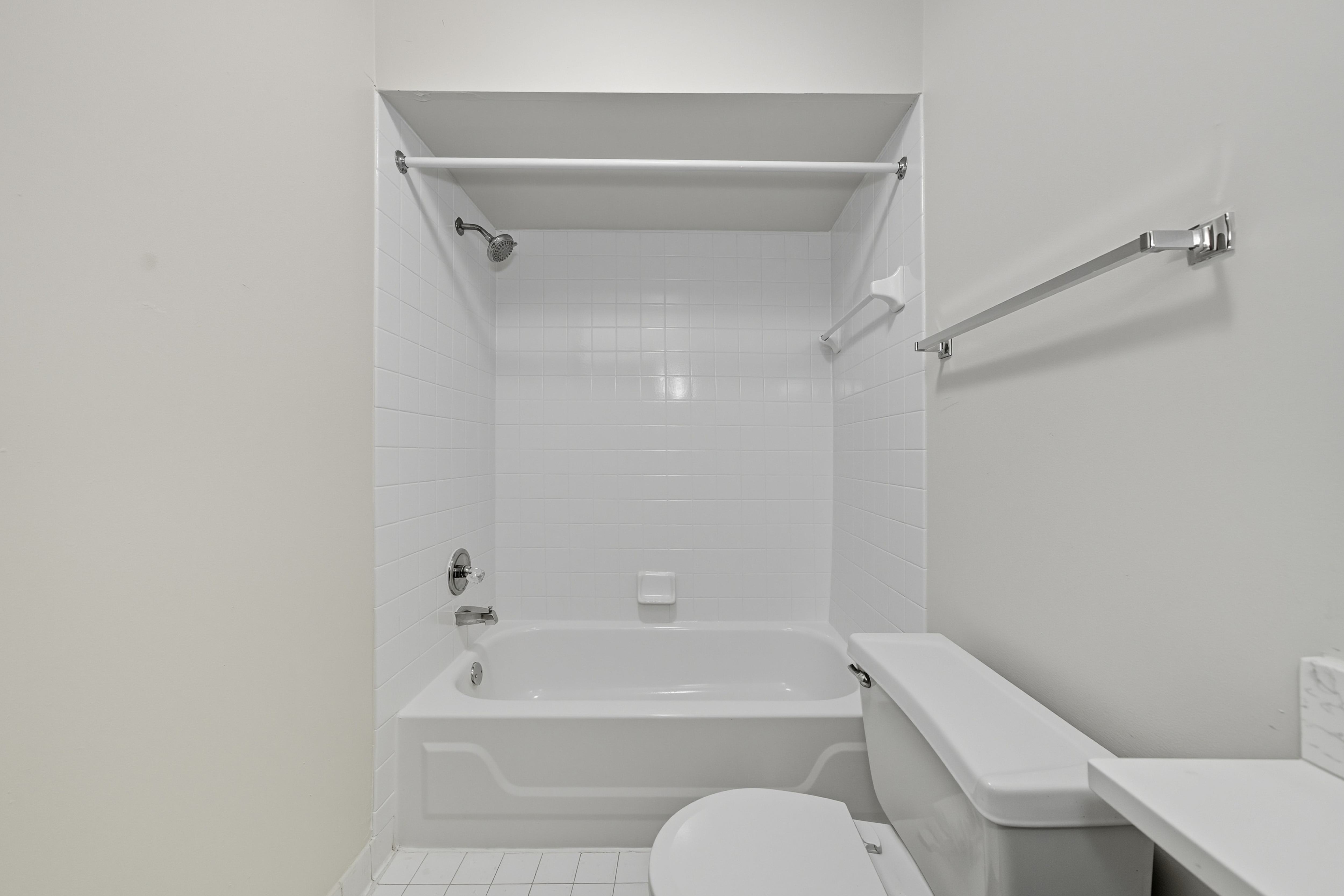 Spacious Bathroom at Franklin River Apartments in Southfield, MI