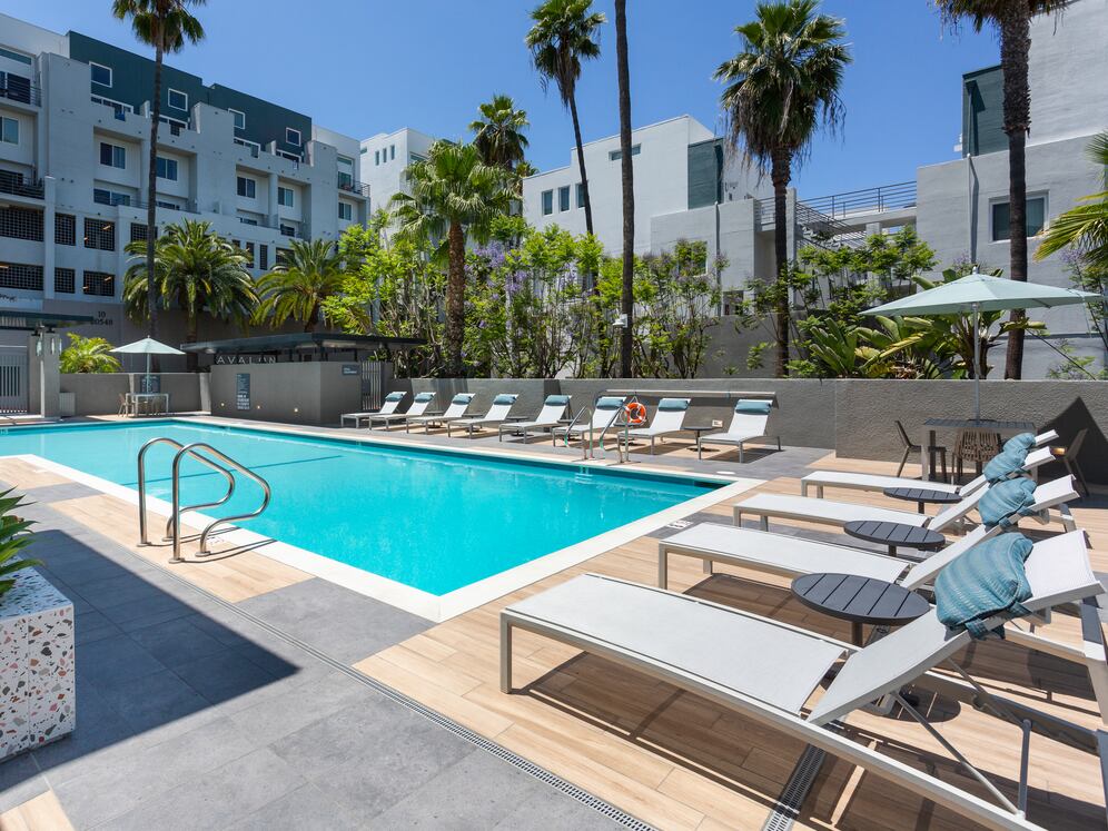 Swimming pool and sundeck