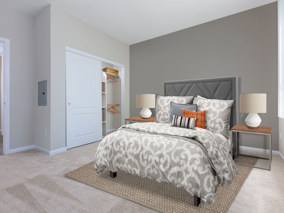 Upgraded Apartment Home Guest Bedroom