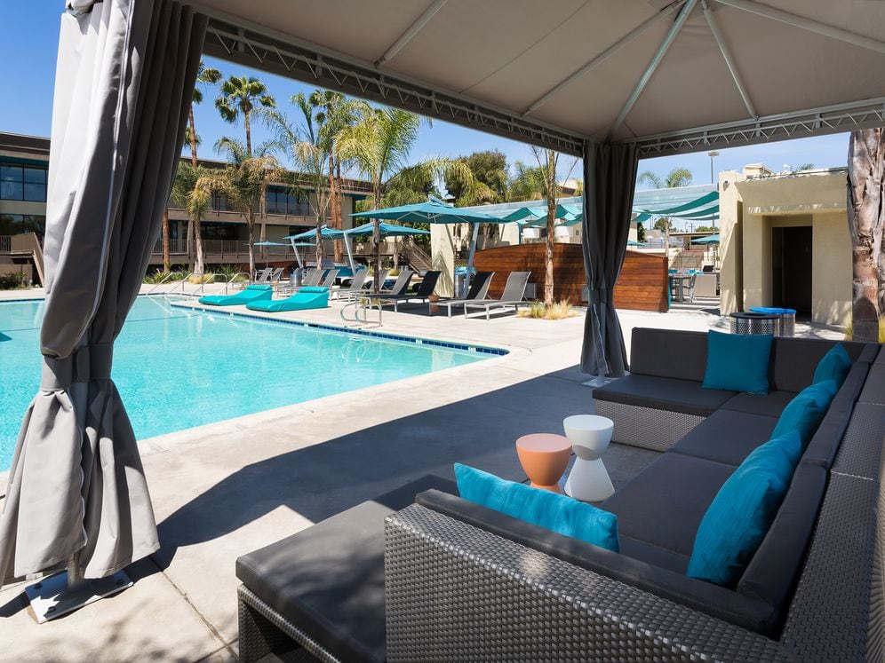 Swimming Pool with Lounge Seating