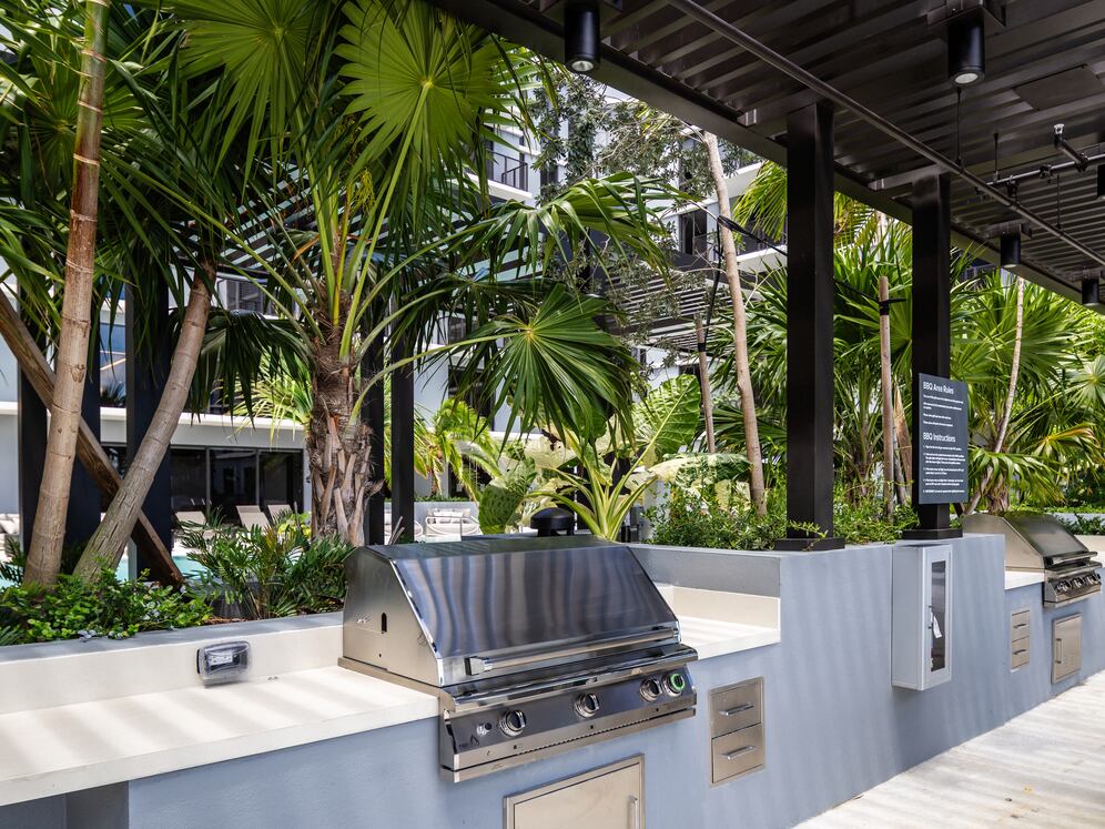 BBQ area