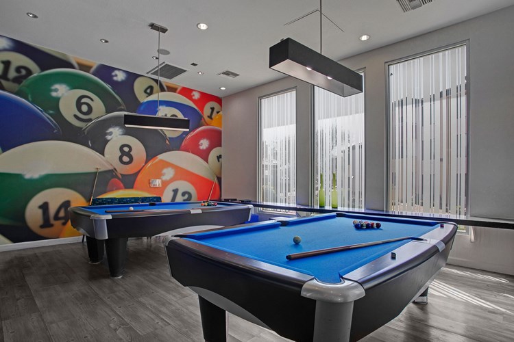 Aspire at Pinnacle Peak Clubhouse with Pool Tables