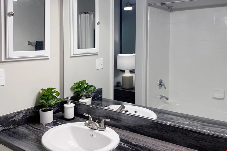 Step into elegance with our stylish upgraded bathrooms.