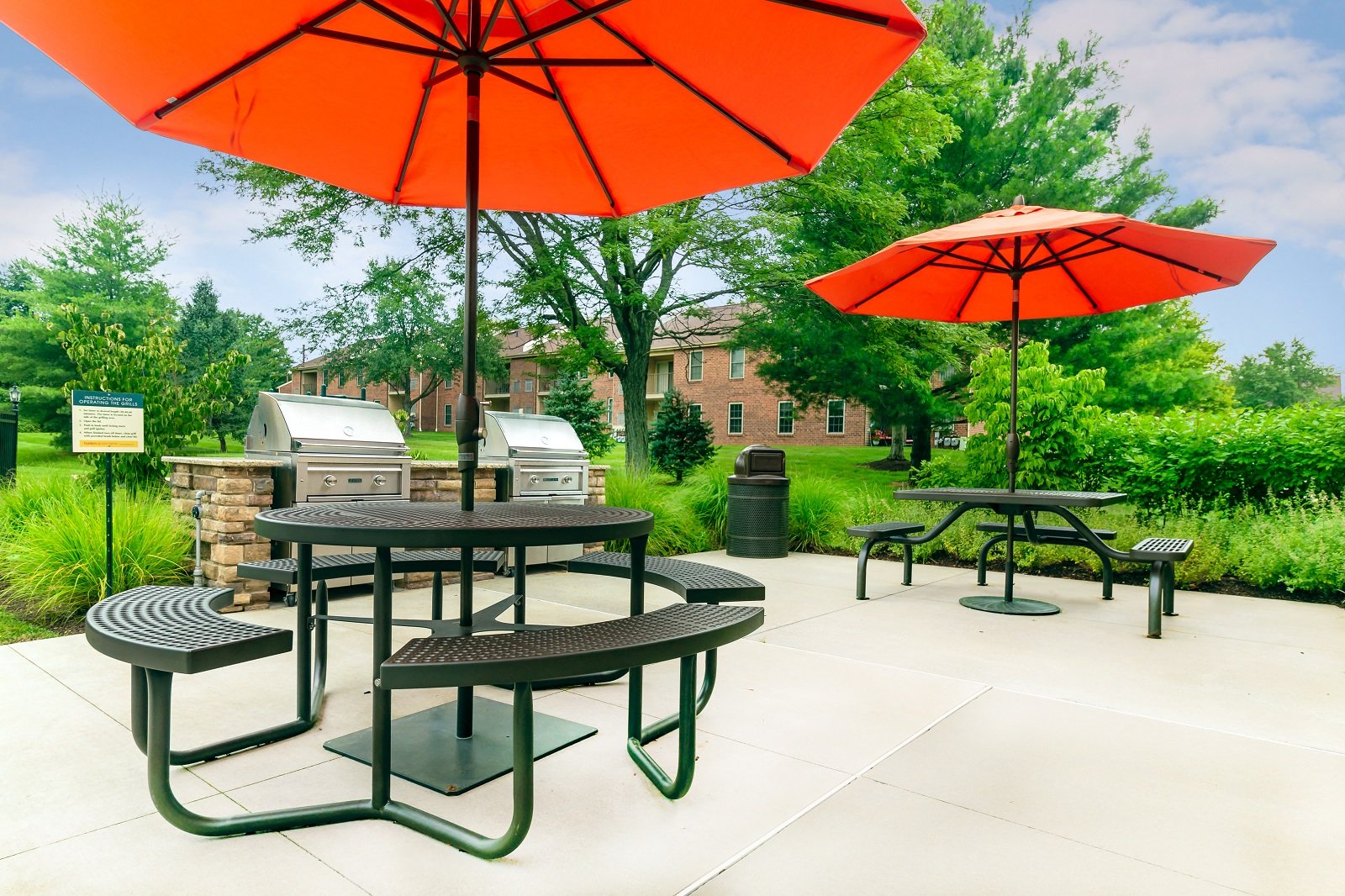 Grilling Station at Chaddwell Apartments