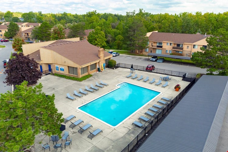 Sparkling Swimming Pool and Sun Deck at Franklin River