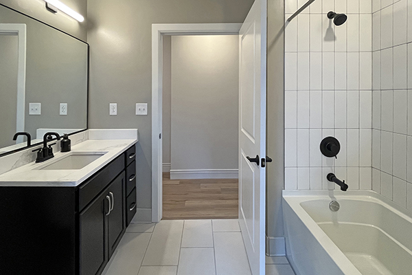 Model A2 - Second Bathroom | Residences at 55