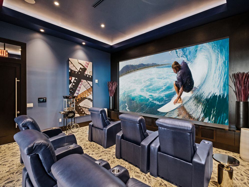 West Phase Theater room