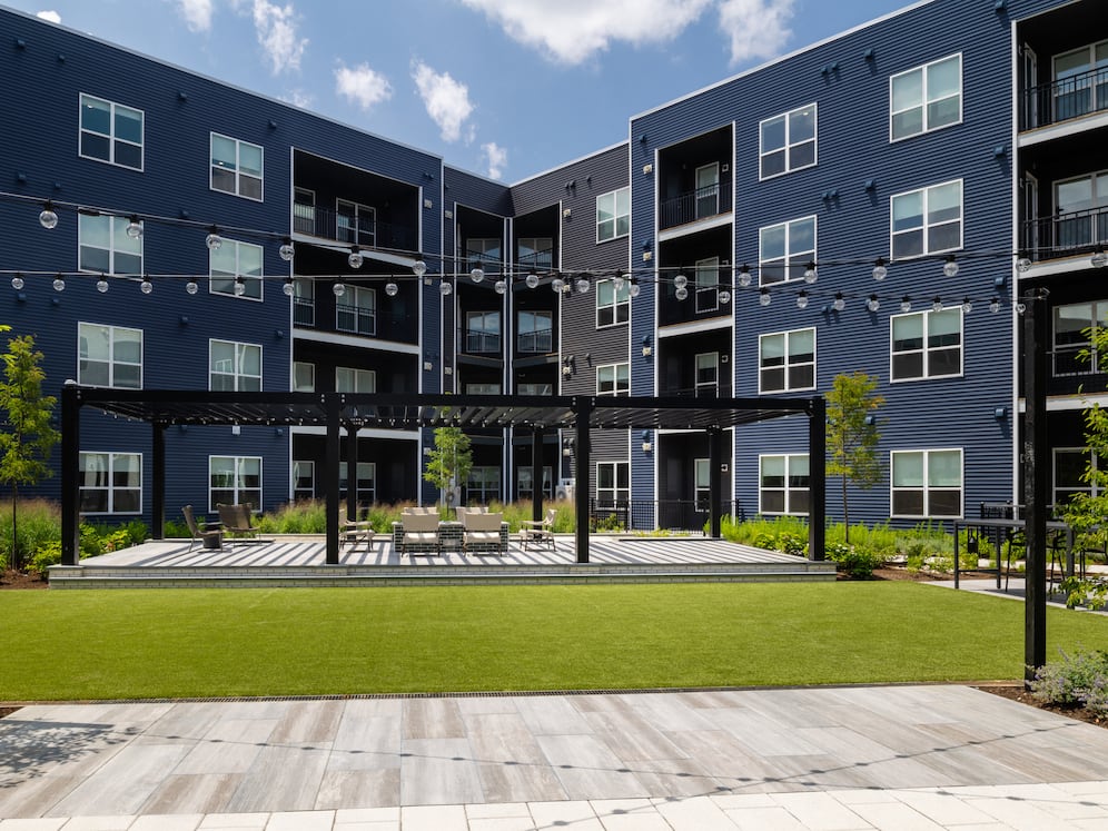 Building 100 Courtyard