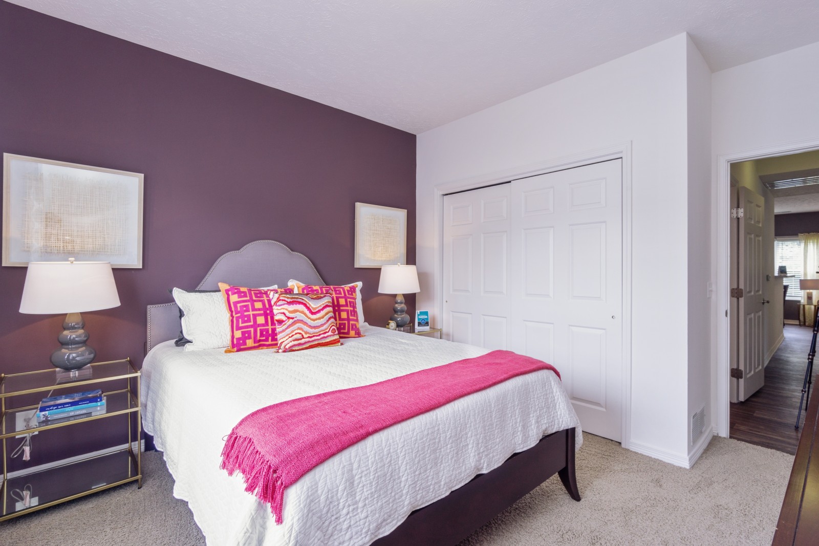 Bedroom at The Residence at Barrington in Aurora, OH