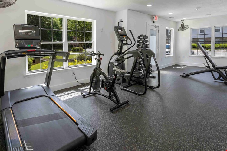 Break a sweat in our fully equipped fitness center!