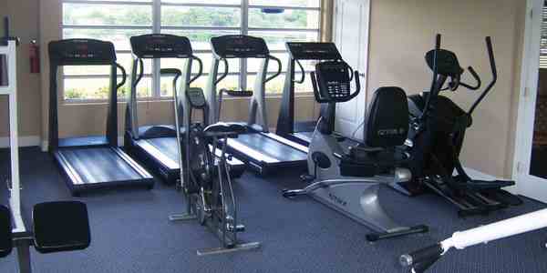 Fully equipped fitness center