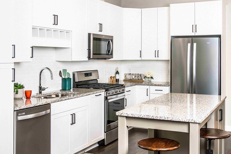 One-Bedroom Apartment Kitchen